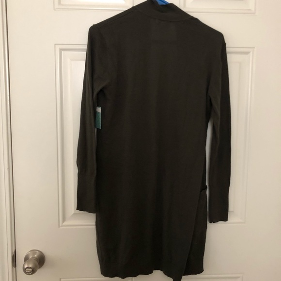 Susina Gray Cardigan Size XS NWT - Picture 3 of 4